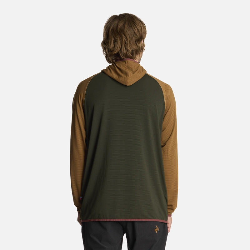 POLERON HOMBRE TAINA PRO VERDE MILITAR HAKA HONU - 4
