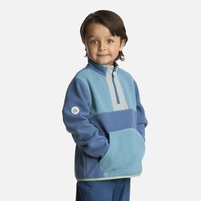 POLAR NIÑO COZY THERM-PRO JACKET AZUL PIEDRA LIPPI - 2