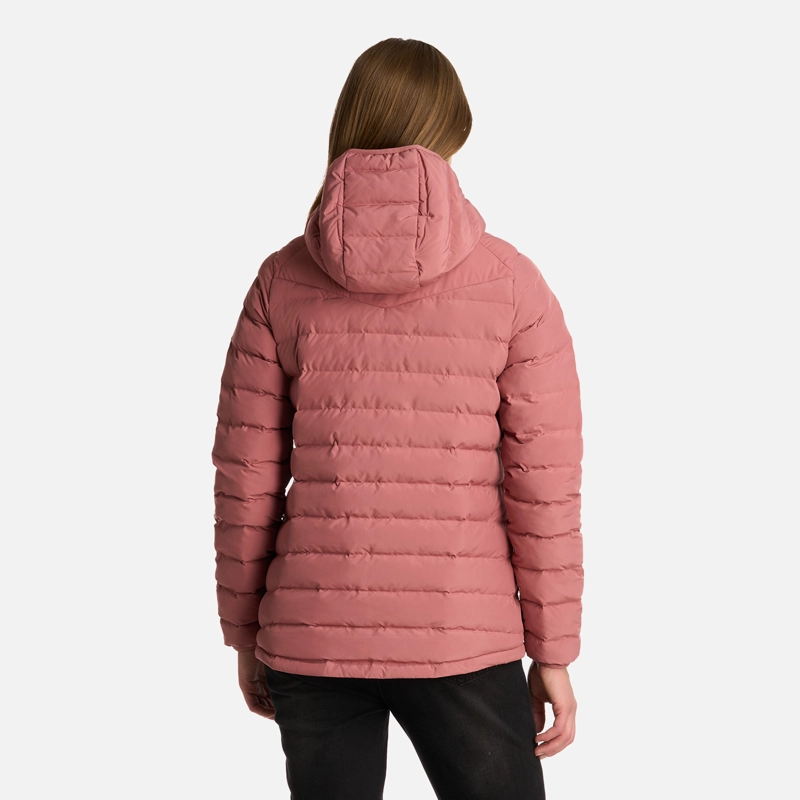 CHAQUETA MUJER SNOWMASS STEAM-PRO HOODY JACKET ROSA OSCURO LIPPI - 3