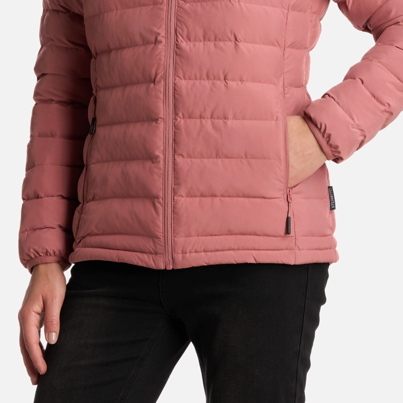 CHAQUETA MUJER SNOWMASS STEAM-PRO HOODY JACKET ROSA OSCURO LIPPI - 5