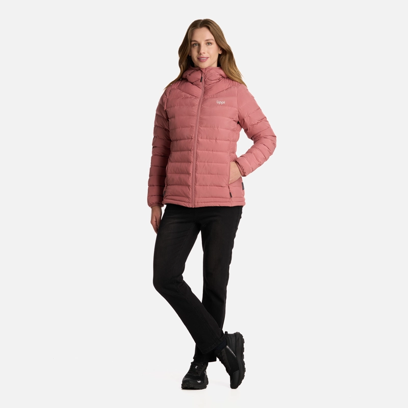 CHAQUETA MUJER SNOWMASS STEAM-PRO HOODY JACKET ROSA OSCURO LIPPI - 6
