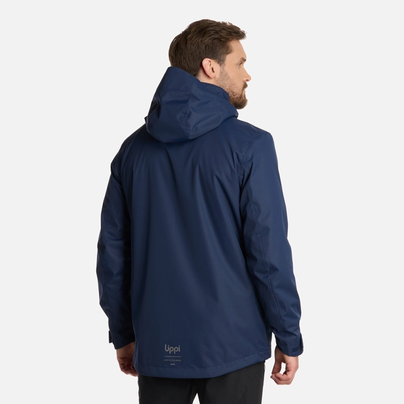 CHAQUETA HOMBRE TRES CRUCES FUSION-3 HOODY JACKET AZUL MARINO LIPPI - 3