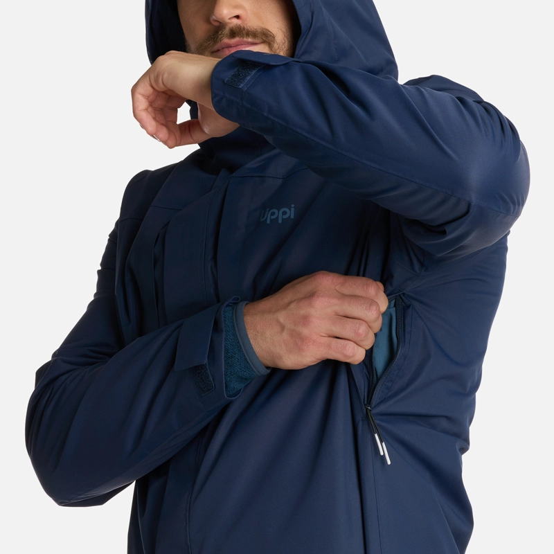 CHAQUETA HOMBRE TRES CRUCES FUSION-3 HOODY JACKET AZUL MARINO LIPPI - 6