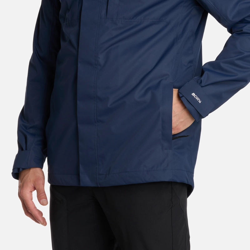 CHAQUETA HOMBRE TRES CRUCES FUSION-3 HOODY JACKET AZUL MARINO LIPPI - 7