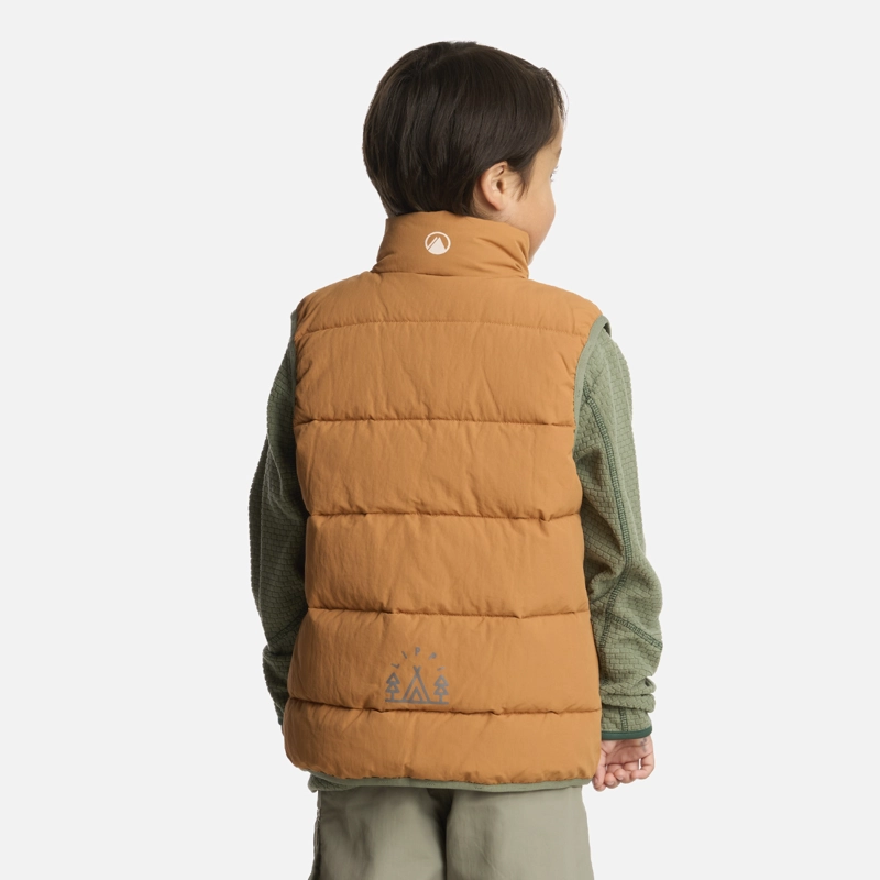 CHAQUETA NIÑO KINGFISHER STEAM-PRO VEST JACKET CAMEL LIPPI - 3