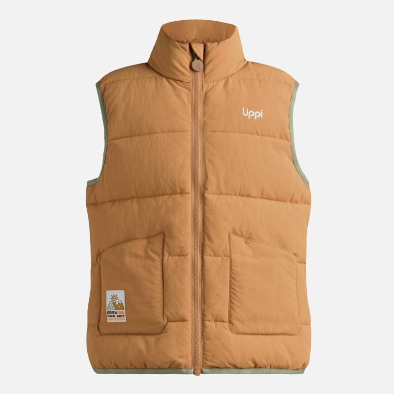 CHAQUETA NIÑO KINGFISHER STEAM-PRO VEST JACKET CAMEL LIPPI - 6