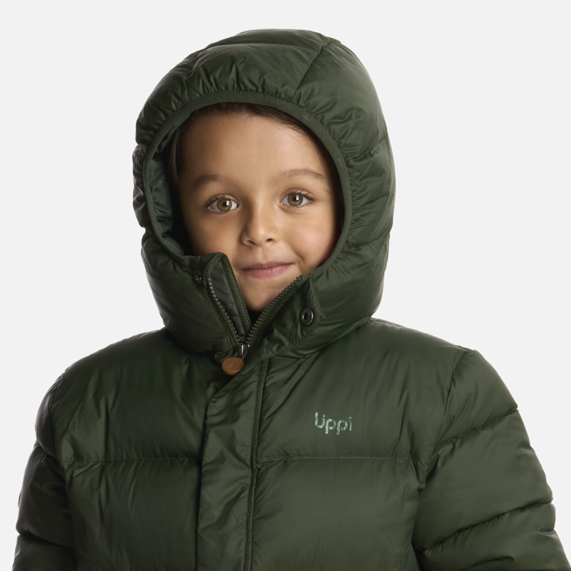 CHAQUETA NIÑO ALL WINTER STEAM-PRO HOODY JACKET VERDE MILITAR LIPPI - 4