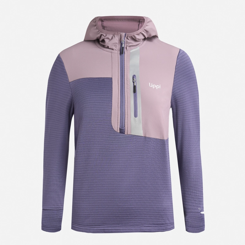 POLERON TEEN GIRL KAROVA 14 ZIP HOODY VIOLETA LIPPI I25 - 7