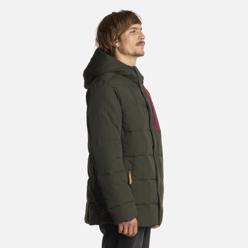 CHAQUETA HOMBRE AISLADO VERDE MILITAR HAKA HONU - 2