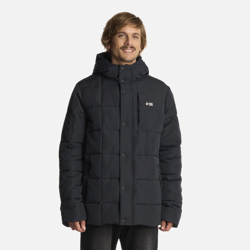 HAKA HONU CHAQUETA HOMBRE AISLADO NEGRO HAKA HONU I25