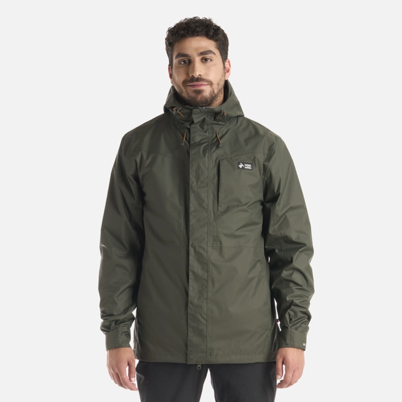 CHAQUETA HOMBRE CORTEZA VERDE MILITAR HAKA HONU - 2