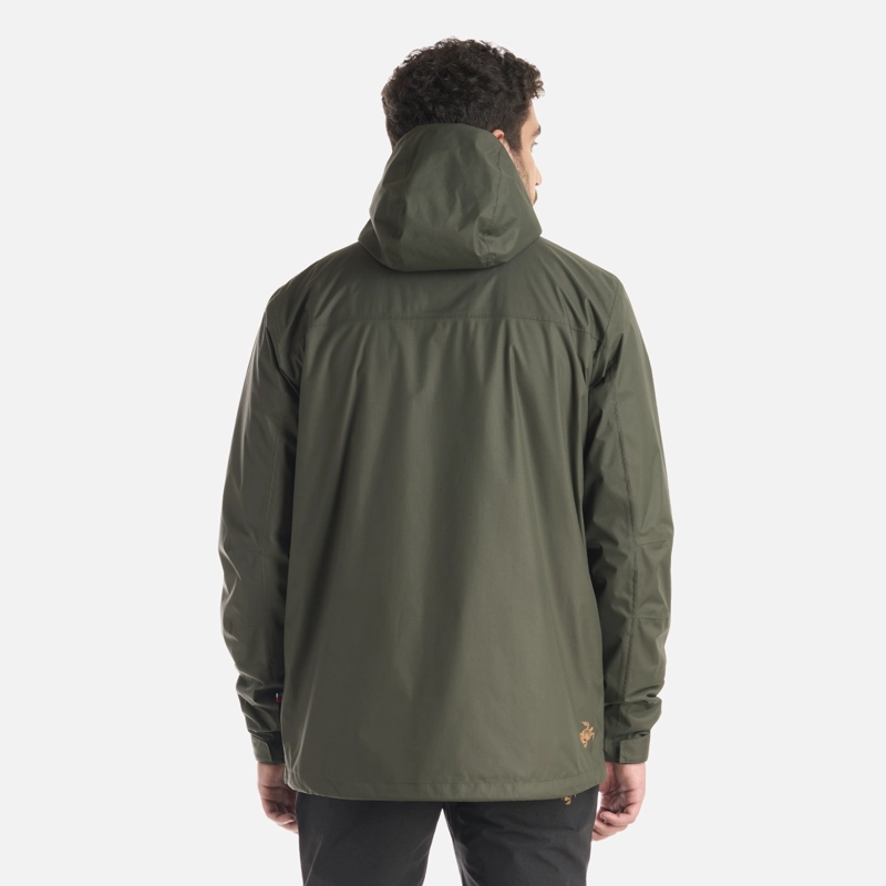CHAQUETA HOMBRE CORTEZA VERDE MILITAR HAKA HONU - 4