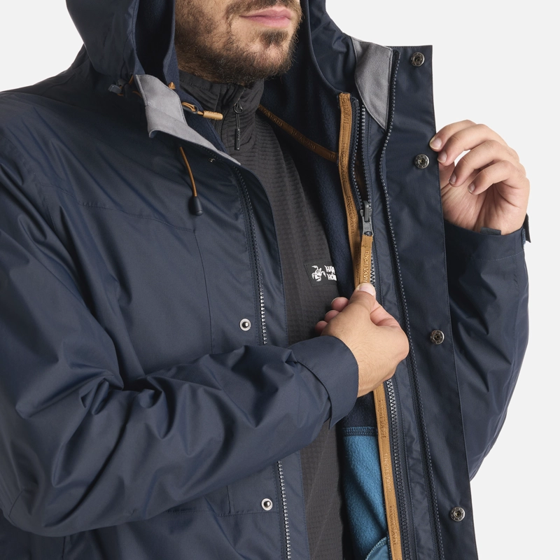 CHAQUETA HOMBRE CORTEZA AZUL NOCHE HAKA HONU - 9