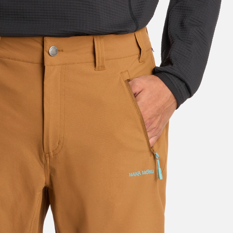 PANTALON HOMBRE DESMONTALO MOSTAZA OSCURO HAKA HONU - 4