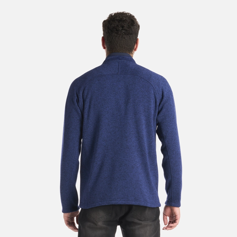 POLAR HOMBRE CORONADO BLENDPRO MELANGE AZUL MARINO LIPPI I25 - 3