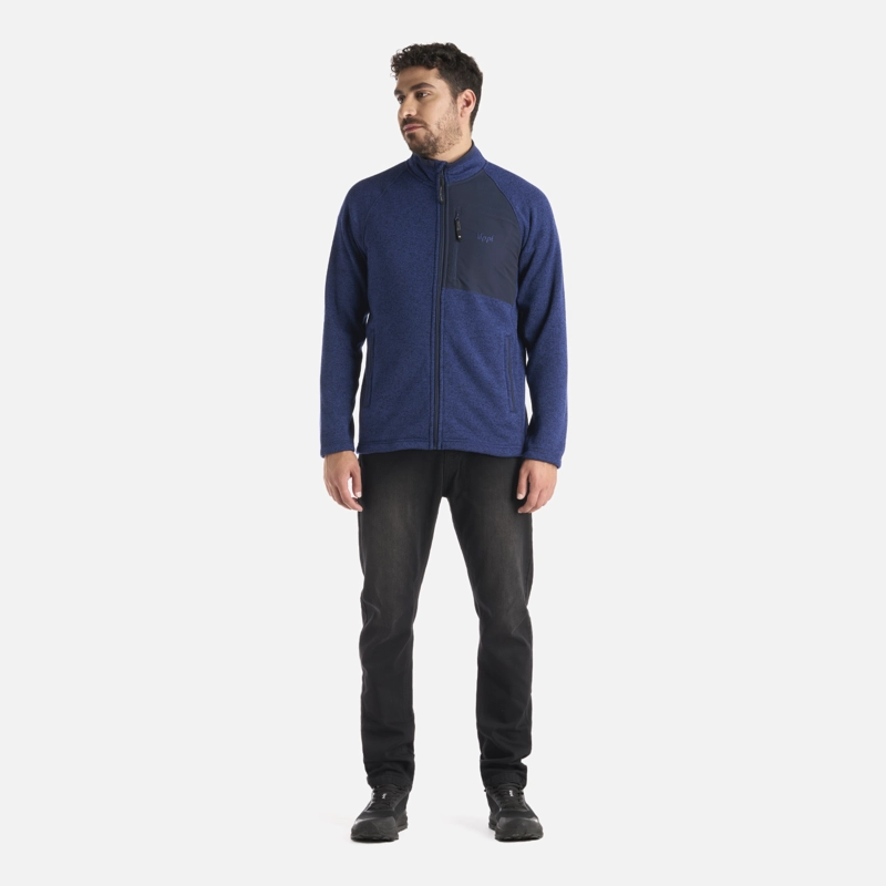 POLAR HOMBRE CORONADO BLENDPRO MELANGE AZUL MARINO LIPPI I25 - 6
