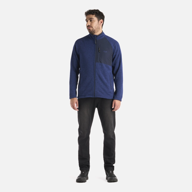 POLAR HOMBRE CORONADO BLENDPRO MELANGE AZUL MARINO LIPPI I25 - 6