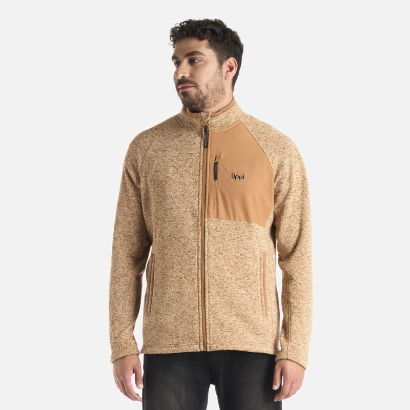 LIPPI POLAR HOMBRE CORONADO BLEND-PRO JACKET MELANGE CAQUI LIPPI