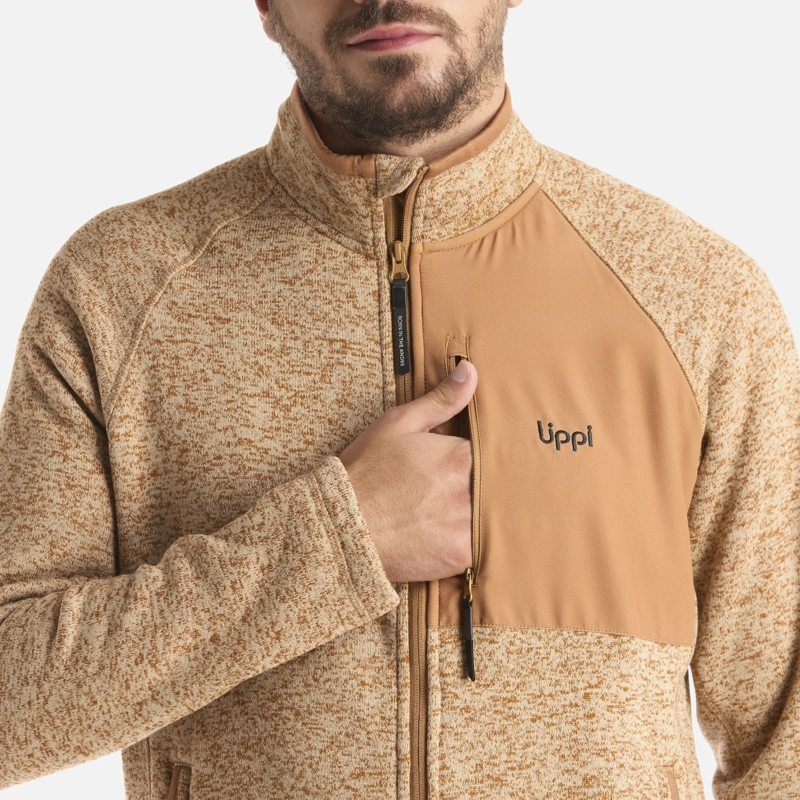 POLAR HOMBRE CORONADO BLEND-PRO JACKET MELANGE CAQUI LIPPI - 4