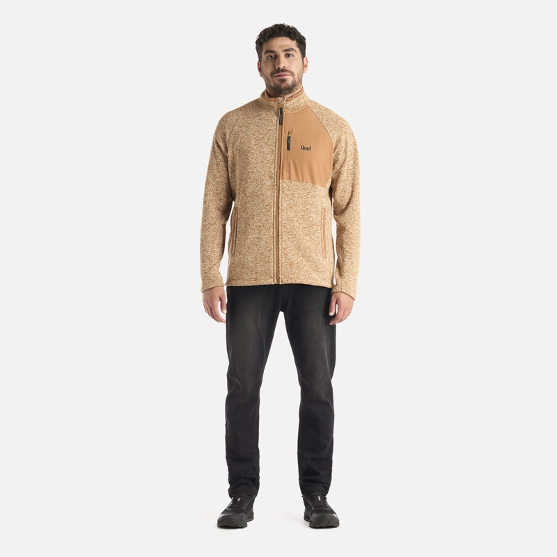 POLAR HOMBRE CORONADO BLEND-PRO JACKET MELANGE CAQUI LIPPI - 6