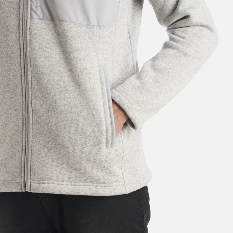 POLAR HOMBRE CORONADO BLEND-PRO JACKET MELANGE GRIS LIPPI - 5