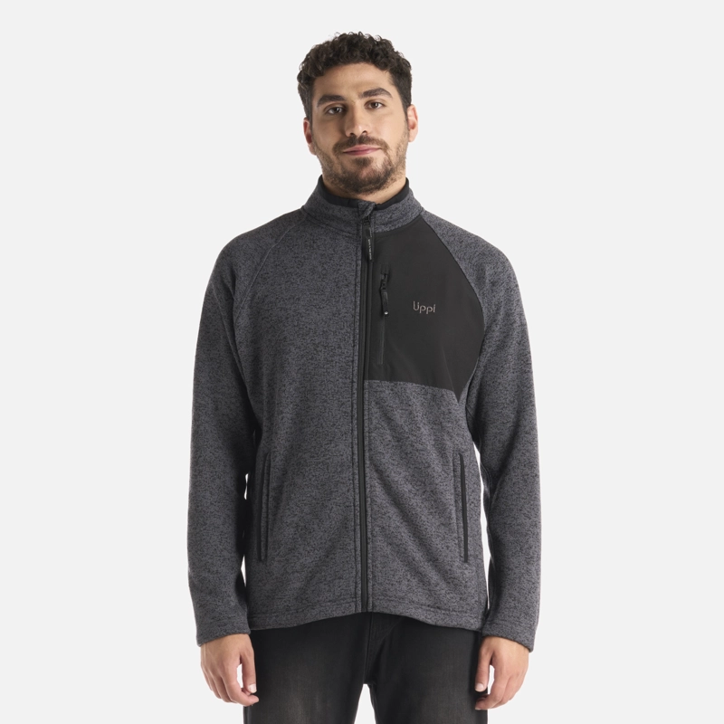 POLAR HOMBRE CORONADO BLEND-PRO JACKET MELANGE NEGRO LIPPI - 1