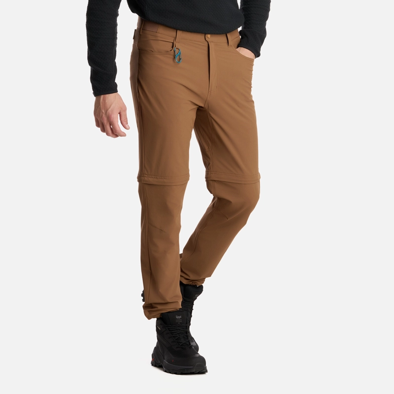 PANTALON HOMBRE LENNOX Q-DRY MIX-2 PANTS CAFE  LIPPI - 2