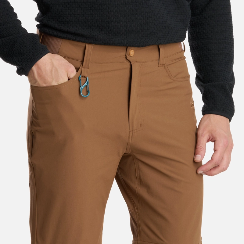 PANTALON HOMBRE LENNOX Q-DRY MIX-2 PANTS CAFE  LIPPI - 4