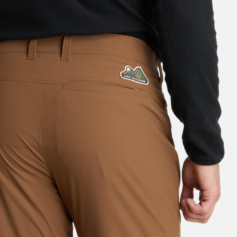 PANTALON HOMBRE LENNOX Q-DRY MIX-2 PANTS CAFE  LIPPI - 5