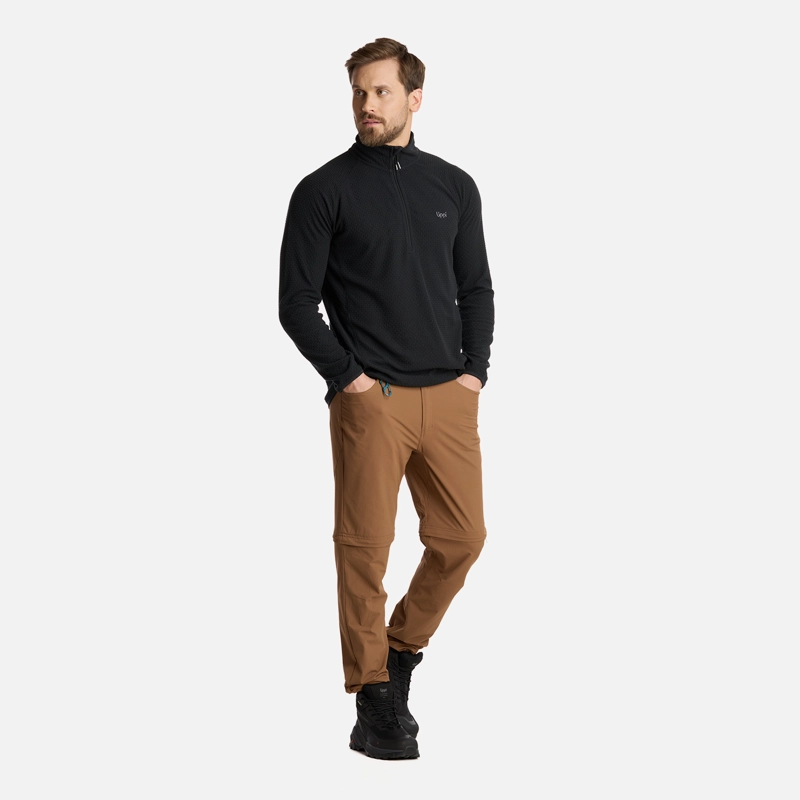 PANTALON HOMBRE LENNOX Q-DRY MIX-2 PANTS CAFE  LIPPI - 8