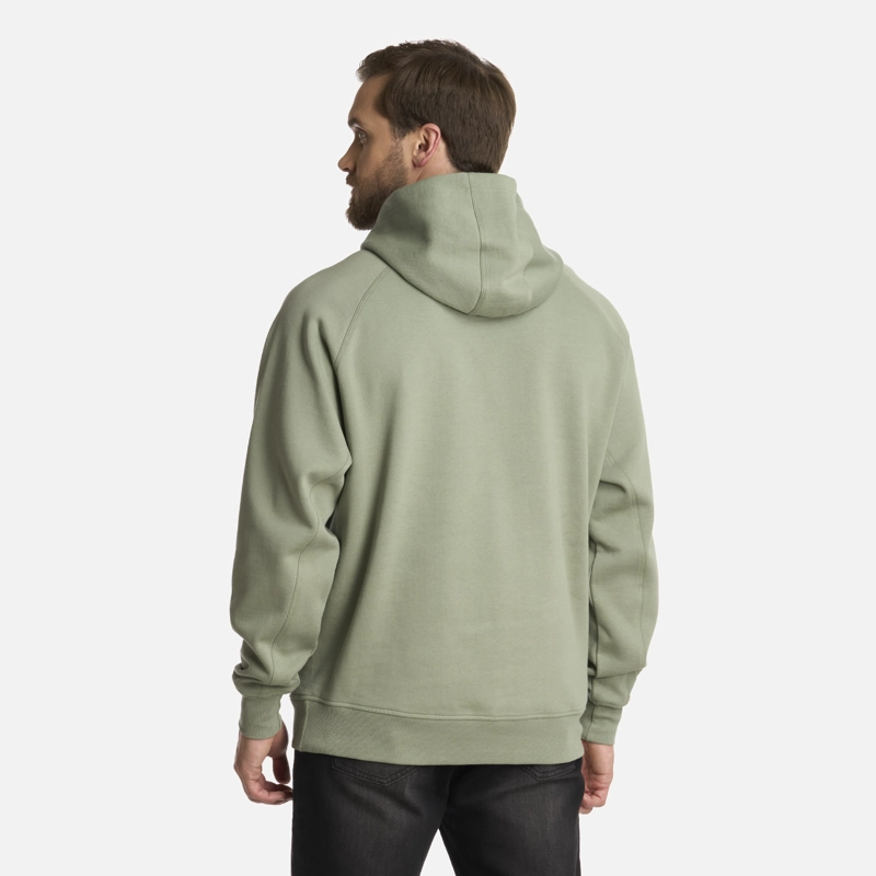 POLERON HOMBRE ULMO HOODY SWEATSHIRT JADE OSCURO LIPPI - 3