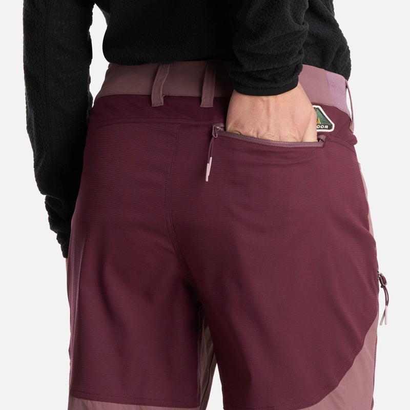 PANTALON MUJER LENNOX Q-DRY SLIM FIT PANTS MORADO LIPPI - 6