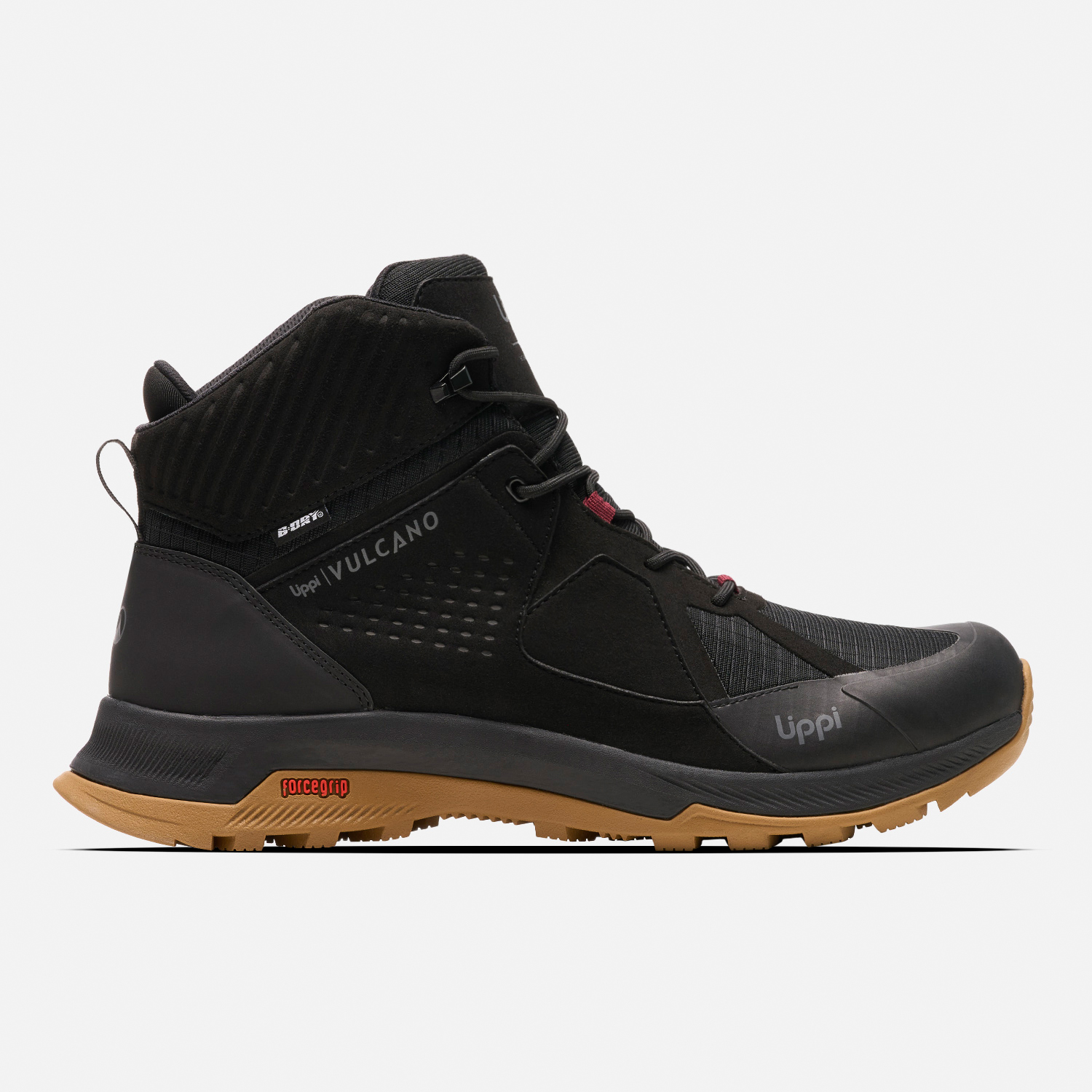 ZAPATILLA HOMBRE VULCANO ONYX MID B-DRY NEGRO LIPPI I25 - 1