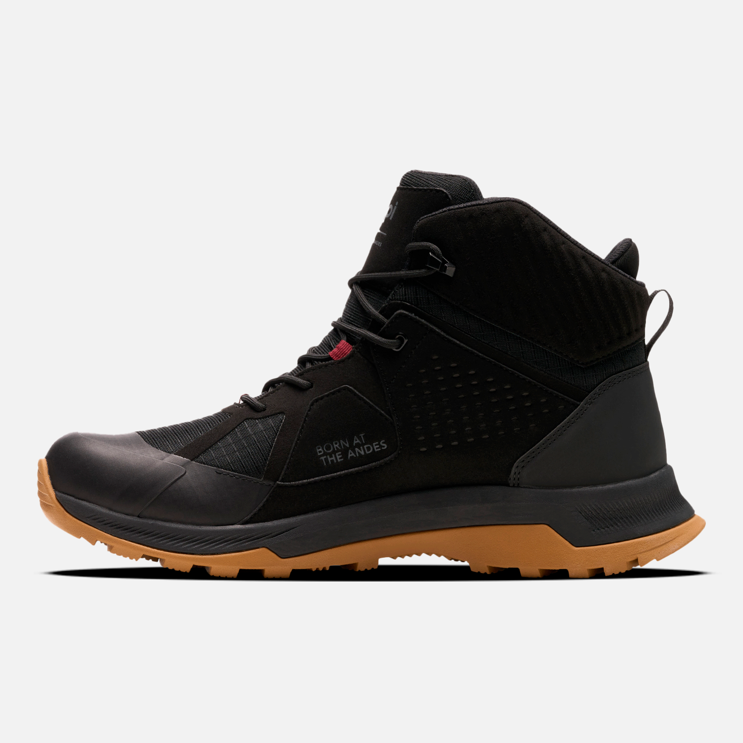 ZAPATILLA HOMBRE VULCANO ONYX MID B-DRY NEGRO LIPPI I25 - 2