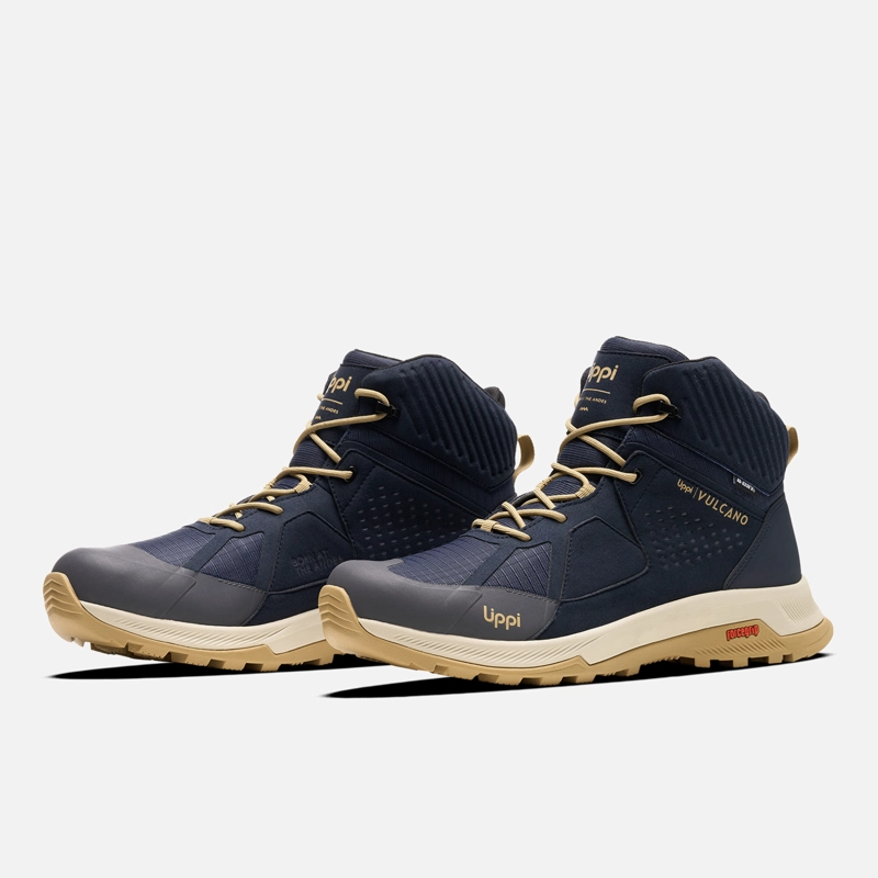 ZAPATILLA HOMBRE VULCANO ONYX MID B-DRY AZUL LIPPI - 4