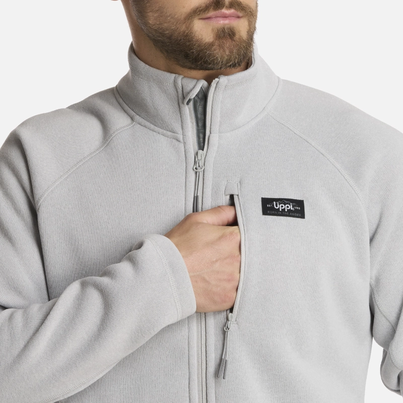 POLAR HOMBRE WRAP UP BLEND-PRO JACKET GRIS CLARO LIPPI - 4