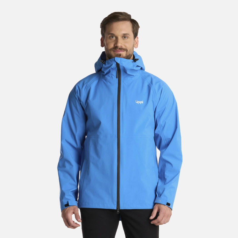 CHAQUETA HOMBRE ALPINE B-DRY HOODY JACKET AZULINO LIPPI I25 - 1
