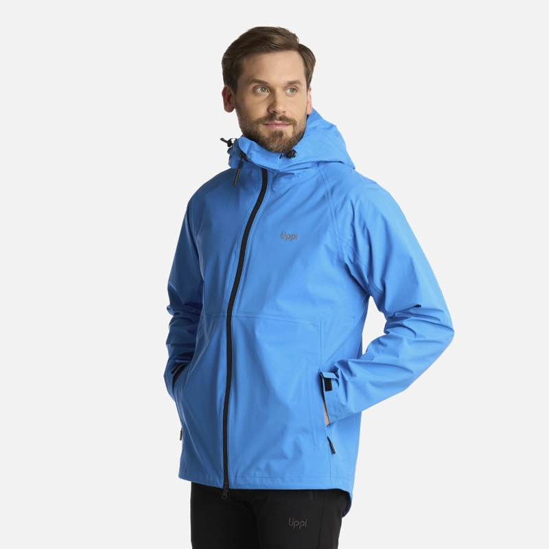 CHAQUETA HOMBRE ALPINE B-DRY HOODY JACKET AZULINO LIPPI I25 - 2