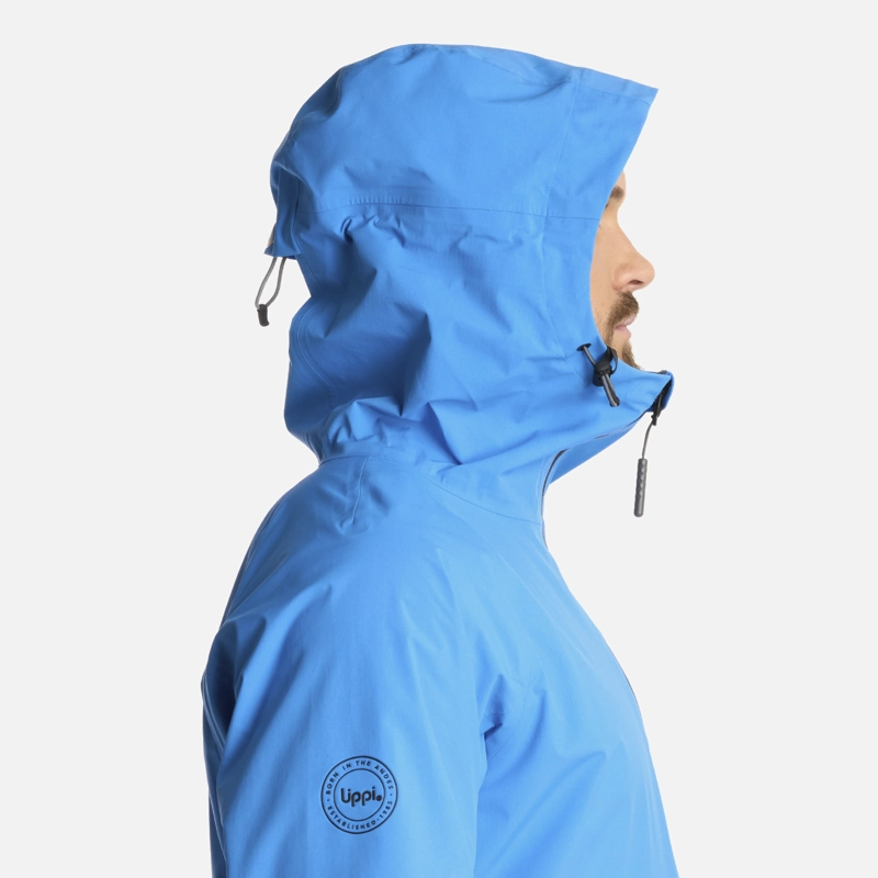 CHAQUETA HOMBRE ALPINE B-DRY HOODY JACKET AZULINO LIPPI I25 - 4