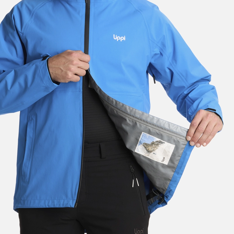 CHAQUETA HOMBRE ALPINE B-DRY HOODY JACKET AZULINO LIPPI I25 - 8