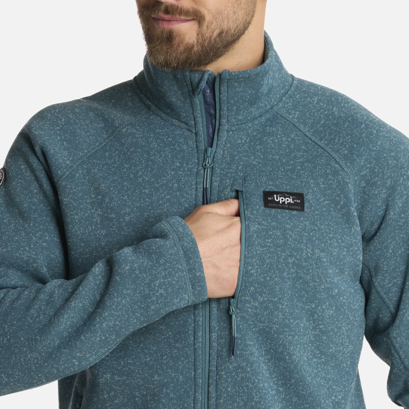 POLAR HOMBRE WRAP UP BLEND-PRO JACKET PETROLEO LIPPI - 4