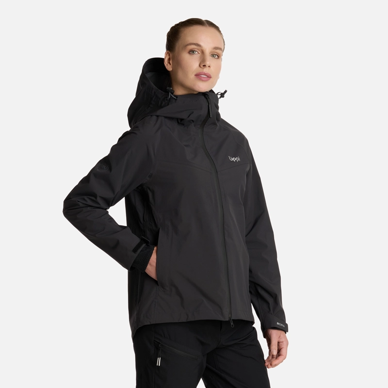 CHAQUETA MUJER ALPINE B-DRY HOODY JACKET NEGRO LIPPI I25 - 2