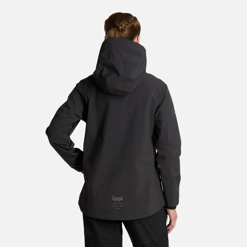 CHAQUETA MUJER ALPINE B-DRY HOODY JACKET NEGRO LIPPI I25 - 3