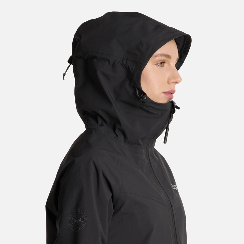 CHAQUETA MUJER ALPINE B-DRY HOODY JACKET NEGRO LIPPI I25 - 4