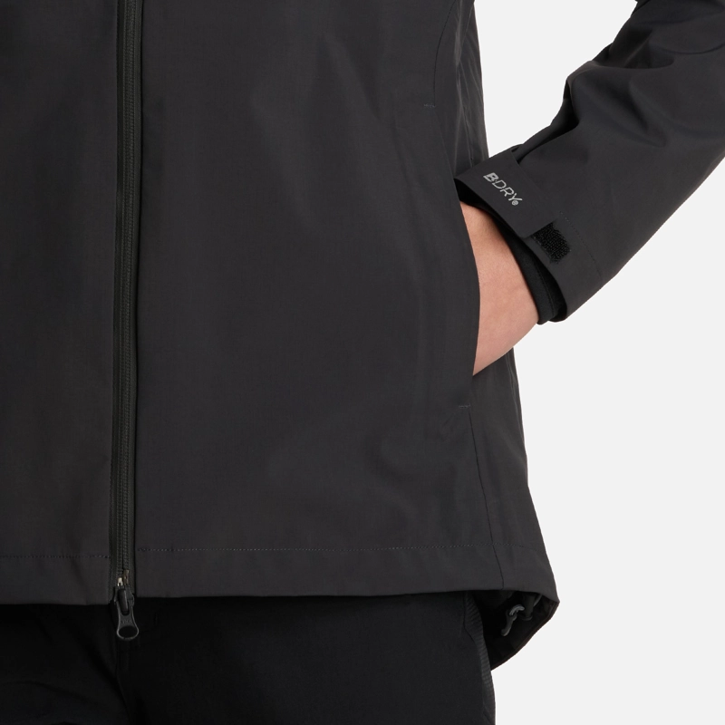 CHAQUETA MUJER ALPINE B-DRY HOODY JACKET NEGRO LIPPI I25 - 6