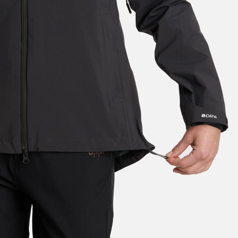 CHAQUETA MUJER ALPINE B-DRY HOODY JACKET NEGRO LIPPI I25 - 7