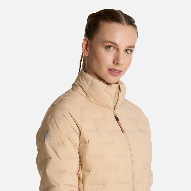 CHAQUETA MUJER ULTIMATE STRETCH DOWN JACKET CAQUI LIPPI - 4