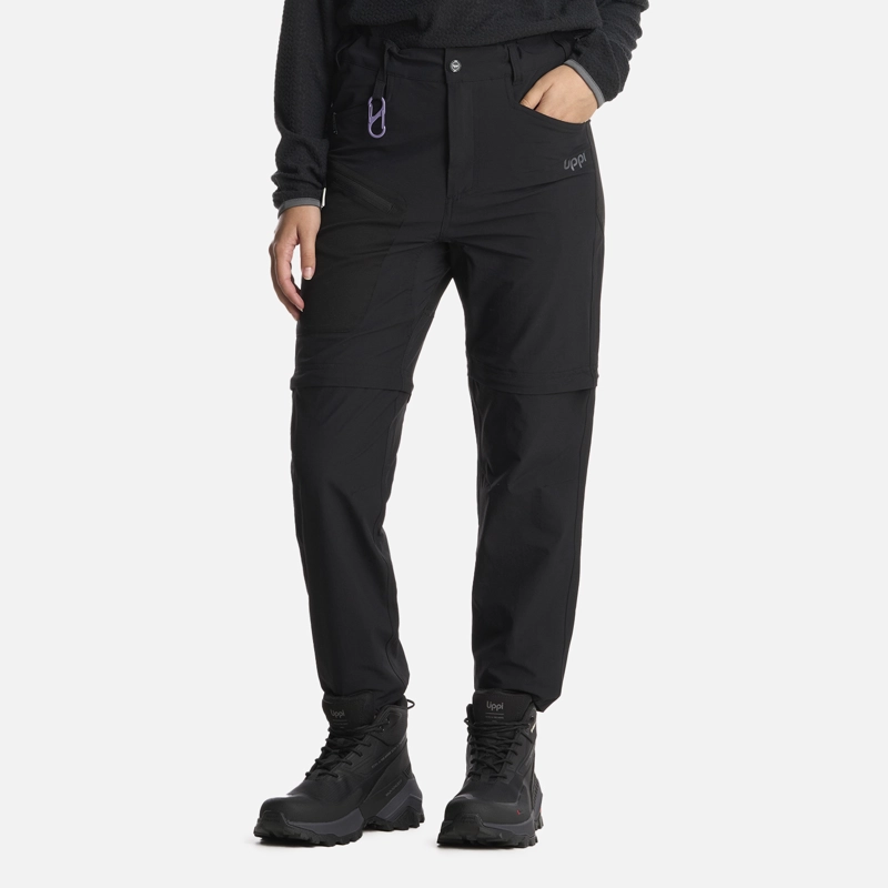PANTALON TEEN GIRL LENNOX Q-DRY MIX-2 PANTS NEGRO LIPPI I25 - 1
