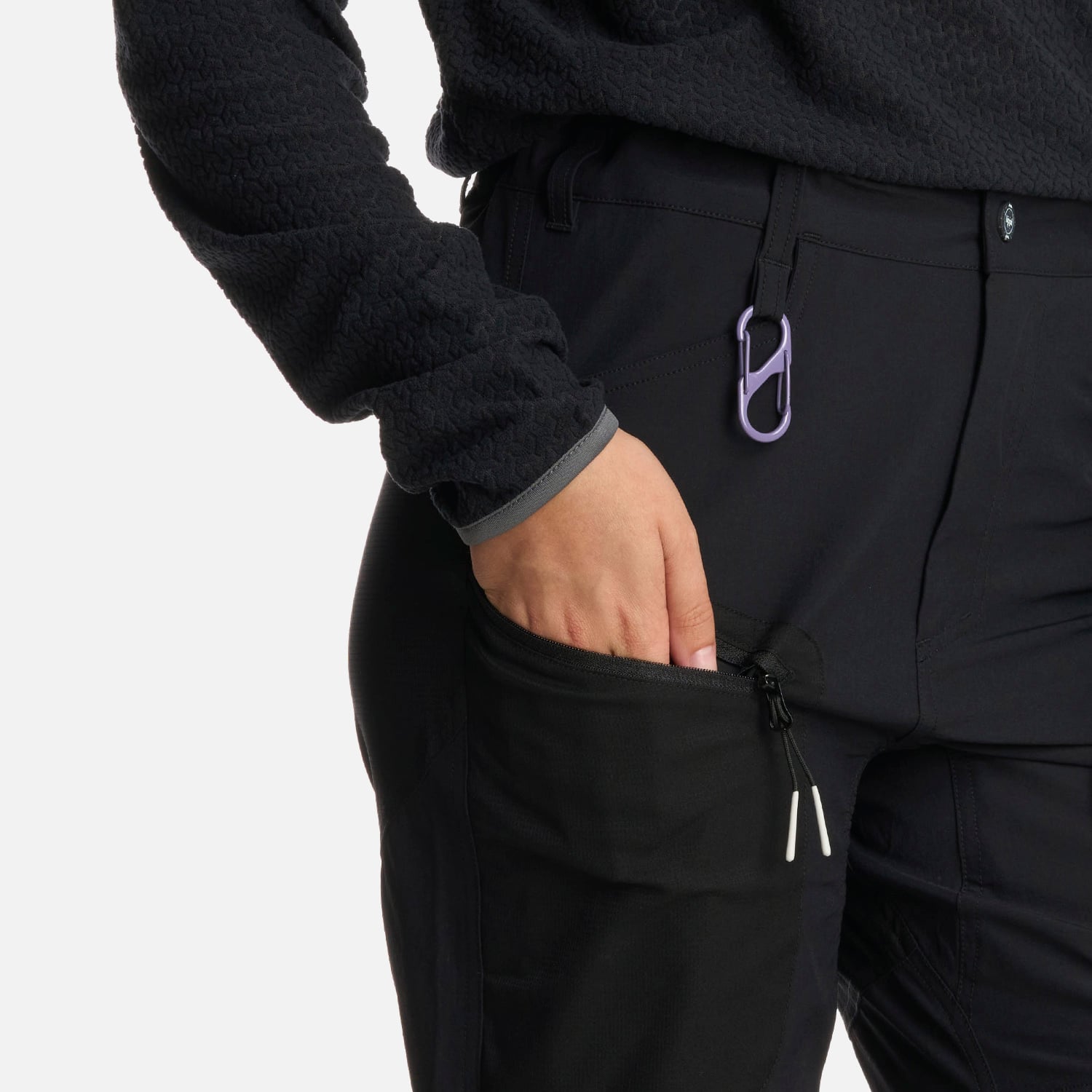 PANTALON TEEN GIRL LENNOX Q-DRY MIX-2 PANTS NEGRO LIPPI I25 - 4
