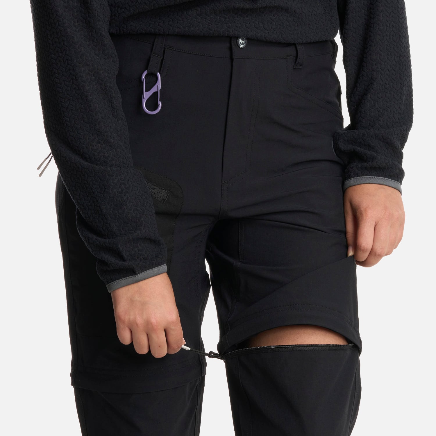 PANTALON TEEN GIRL LENNOX Q-DRY MIX-2 PANTS NEGRO LIPPI I25 - 5